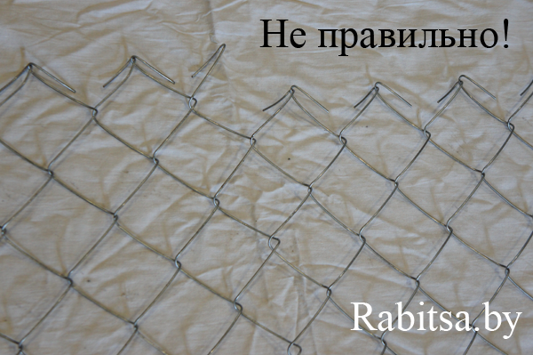 соединение сетки рабицы соединение сетки рабицы